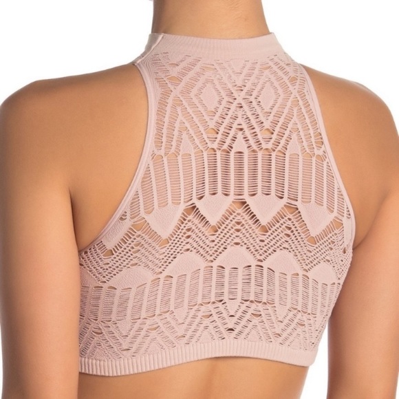 NWT Free People Seamless High Neck Bra XS/S - Picture 2 of 6